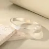 Pulsera Nueva de Trébol de Cuatro Hojas Abierta Moda para Mujer Pequeña Fresca Nicho Simple Versátil Joyería de Gama Alta Regalo
