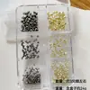 Joyería de Remaches para Uñas Arte de Uñas Transfronterizo Europeo y Americano Sexy Estilo Punk Anillo Metálico para Uña Puntiaguda DIY Accesorios de Uña Portátiles