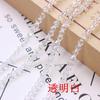 Cuentas de diamante de cristal de 3/4/6 mm, cuentas puntiagudas sueltas de dos puntas, accesorios para el cabello hechos a mano para bricolaje, accesorios al por mayor