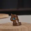 Sândalo Ano do Cavalo Boa Sorte Prosperidade Dinastia Tang Zodíaco do Cavalo Corrente de Celular Chaveiro Cavalo Pingente do Ano do Cavalo Pingente de Natal