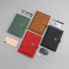 Hebilla de Rejilla de Ventana al por Mayor Cuaderno Retro A5 Personalizado para Empresa Cuaderno para Reuniones de Negocios Cuero de Imitación Engrosado Libro de Calificaciones Estudiantil