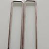 Clavo para tela anti-hierba en forma de U clavo para césped malla tridimensional supresión tela anti-hierba clavo de alambre de acero clavo galvanizado