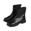 Botas Delgadas 2026 Botas Estilo Martin para Mujer, Botas de Nuevo Estilo Británico con Suelas de Plataforma, Versátiles para Primavera, Verano y Otoño, con Forro Polar Añadido, Botas de Moda