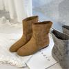 Botines Cortos Nuevos de Otoño 2026 Calados para Mujer, Zapatos Casuales Versátiles de Moda, Botines Bajos Planos Cómodos para Mujer, Modernos
