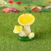 Paisajismo Forestal Micro-Paisaje Adornos de Hongos Artificiales Manualidades de Resina DIY Decoraciones de Jardinería para Suculentas y Bonsáis