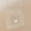 Collar de Zirconia Estrella Perla Estilo Palacio Retro, Cadena Clavicular de Lujo Ligero y Alta Gama, Accesorio de Cuello de Moda y Versátil para Mujeres