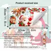 2027 Nuevas Pegatinas Electrostáticas Navideñas Pegatinas de Ventana Removibles Pegatinas de Pared Impermeables Pegatinas Decorativas de Vidrio de Muñeco de Nieve Copo de Nieve
