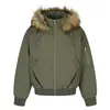 Chaqueta de Algodón con Capucha y Dobladillo Deshilachado con Remaches Estilo Retro Americano para Hombre Mujer Otoño Invierno Nueva Chaqueta de Trabajo Desconstruida con Cuello Alto Ropa de Abrigo