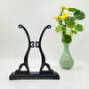 Accesorios para abanicos estilo chino base redonda para abanico soporte para abanico de palacio soporte para abanico ajustable extraíble
