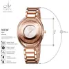 Shengke Shengke K0016 Marca de Distribución de Exportación para Mujer Reloj Nuevo para Mujer Reloj con Correa de Acero Reloj de Cuarzo