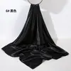 Pañuelo de Seda de Color Sólido de 90 cm, Pañuelo Cuadrado Grande de Color Único, Parasol de Seda Artificial, Pañuelo Cuadrado de Satén Brillante, Chal, Hecho a Medida
