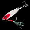 Isca de Pesca Chumbo Peixe Placa de Ferro Lantejoula Pesca Marítima Peixe Artificial Padrão Escama de Peixe Isca de Chumbo Peixe Isca Artificial Isca Dura Água Doce Água Salgada