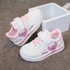 Zapatos Deportivos Nuevos de Primavera y Otoño 2025 para Niños Zapatos para Niñas y Niños Flats de Cuero de Dibujos Animados Casuales Zapatos para Correr para Niños Medianos y Grandes