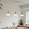 Lámpara Colgante Vintage Estilo Francés para Restaurante, Estilo Retro Wabi-Sabi, Sensación de Alta Gama, Lámpara Colgante Larga de Tres Cabezas de Madera Maciza para Mesa de Comedor y Barra de Bar, Lámpara Colgante para Protección Ocular