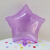 18 polegadas transparente geléia de cristal cor amor estrela de cinco pontas balão de filme de alumínio para crianças layout de aniversário da foto adereços atacado