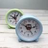 Mini Despertador Infantil con Luz Reloj de Mesita de Noche Redondo Reloj de Dibujos Animados Reloj de Mesita de Noche Informal 319B