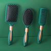 Venta directa de fábrica de peines para damas, peine con cojín de aire, peine para cabello rizado, peine con bolsa de aire, peine enrollable, peine para cabello largo, peine con costillas, venta al por mayor