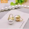 Acessórios DIY Pérola Brincos de Prata Esterlina S925 brincos brincos brincos Brinco Semi-acabado Feito à Mão brincos brincos brincos Suporte Vazio 10mm
