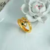 Anillo de Oro Arena Vietnamita Transfronterizo, Diseño Simple, Anillo de Serpiente con Rombos Rayados, Estilo Palacio Versátil, Joyería Duradera