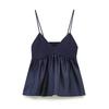 Chaleco de punto con dobladillo en forma de A y cuello en V, moda transfronteriza europea y americana, novedad de verano de 2024, venta al por mayor