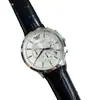 Reloj Clásico para Hombre de Tres Ojos y Tres Agujas Modelo Casual de Negocios 2448 Correa de Acero 2434