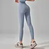 Calça Legging Longa Elástica para Tonificação Abdominal Pilates Yoga Fitness Corrida Esportes Roupa de Baixo Justa Calça Tubarão Calça Tubarão