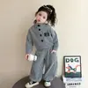 Traje para Niñas Primavera y Otoño 2026 Nuevo Casual Elegante Ropa Infantil Moda Ropa Deportiva para Bebé Niña Conjunto de Dos Piezas