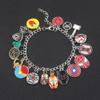 Periféricos de Cine y Televisión Nuevos Vengadores 4 Pulseras Capitán América Thor Iron Man Thanos Pulsera Combinada Transfronteriza