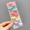 Gravata de bebê pequena, corda de cabelo, tendão de borracha infantil, laço feminino, acessório de cabeça para bebê, anel de cabelo para polegar, corda de cabelo, acessórios de cabelo