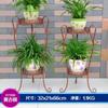 Estante para Flores Multicapa Interior Balcón Tipo Piso Estante de Almacenamiento Estante de Hierro Verde Suculento Dieta Clorofito Planta Flor