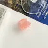 Pinza Pequeña para el Cabello tipo Acetato de 2.5cm, Linda Mini Pinza para Flequillo de Color Gelatina, Accesorio Versátil Estilo Coreano para la Parte Trasera de la Cabeza