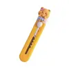 Cuchillo de utilidad de oso lindo en colores de caramelo para abrir paquetes, Mini cortador de papel de manualidades portátil creativo