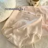 Calcinha Feminina Estampa de Coelho Cintura Alta, Forro 100% Algodão na Virilha, Acabamento em Renda na Cintura Alta, Sem Costura, Respirável, Confortável, Sudeste Asiático