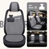 Cojín de coche de dibujos animados para las cuatro estaciones, funda de asiento de coche universal con todo incluido, cojín de asiento de coche de gamuza de verano con diseño de celebridades de Internet