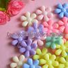 8135-diy Acessórios para Joias Furo Transversal Floco de Neve Macaron Doce da Sorte Cor Colar Pulseira Acessórios com Contas