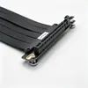 Soporte Vertical para Tarjeta Gráfica Cable de Dirección Transmisión de Alta Velocidad Adaptador de Cable PCI-E 4.0 16X Cable Plano PCIE Cable de Extensión para Tarjeta Gráfica