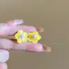 Graffiti de Verano~Coloridos Pendientes de Flor para Mujeres Sin Perforaciones 2026 Nuevo Estilo Caliente Y2K Pendientes Dulces y Elegantes