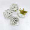 Cabeza de Rosa Simulada de 7 cm Pasador DIY Tocado Ropa Flor de Boda Pared de Flores Fiesta de Cumpleaños de Boda Accesorios para Fotos