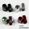 Tuercas de Cubo de Rueda de Coche, Tornillos para Neumáticos, Tornillos de Modificación de Cubo de Rueda, Tuercas de Rueda de Fabricante, Tuercas de Brida de Tapa Abierta