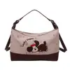 2026 Bolso Estampado Nuevo para Mujer Bolso de Hombro Lindo de Cachorro Bolso Cruzado Casual de Viaje Ligero de Gran Capacidad