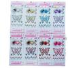 6 pegatinas para teléfono móvil con estilo, pegatinas acrílicas, pegatinas de gemas de cristal, mariposas, girasoles, coronas, venta al por mayor