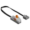 Compatível com blocos de construção de partículas pequenas Lego grupo de energia de motor de alta velocidade programação MOC ciência e educação motor APP receptor de bateria de lítio