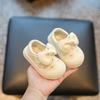 Sapatos de Bebê Menina Estilo Outono 1 a 3 Anos Baotou Bebê Solado Macio Sapatos para Crianças Pequenas Sapatos de Pequena Princesa Sapatilhas para Meninas Baotou
