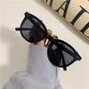 Óculos de Sol Estilo Celebridade Gm para Homens 2024 Novos Óculos de Sol Amarelos Trendy Street Fashion Influencer para Mulheres Óculos High Street