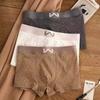 Calzoncillos tipo bóxer de seda helada con cielo estrellado para hombre, cómodos, transpirables, de nuevo estilo, pantalones cortos, moda para niños, jóvenes, de cuatro esquinas, personalizados, holgados