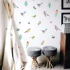 Plantilla Creativa de Pintura con Tema de Pájaros de Amazon Transfronteriza, Plantilla de Transferencia para Pintura en Aerosol, Plantilla para Colorear Libre de Bricolaje