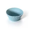 Amazon forma de muffin assado creme bolo torta de ovo pudim bolo de arroz liberação fácil silicone forma de muffin forma de bolo