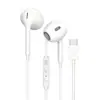 Auriculares con Cable Tipo-C de Fábrica Original con Decodificación Digital, Cancelación de Ruido, Sonido Estéreo, Control en Línea y Almohadillas Universales para Teléfonos Móviles