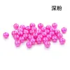 Accesorios de Joyería DIY Cuentas Sueltas Perlas de Imitación abs Coloridas Cuentas de Extremo para Pulsera Material para Ensartar Accesorios de Joyería