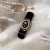 Presilha de Cabelo Arco do Triunfo BB Clip Veludo Francês Transfronteiriço Preto Dourado Retro Pequena Fragrância Adorno de Cabelo para Banquete Acessórios de Cabelo para Mulheres